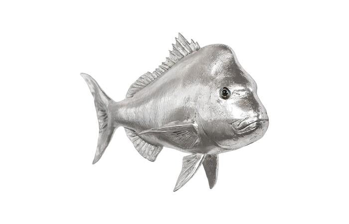 Australian Snapper Fish Wall Sculpture, Resin — view 2