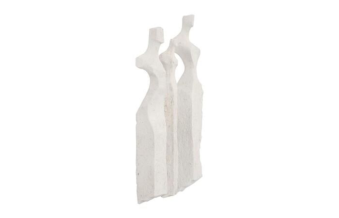 Cast Women Wall Art, Set of 3, Small, Roman Stone — view 2