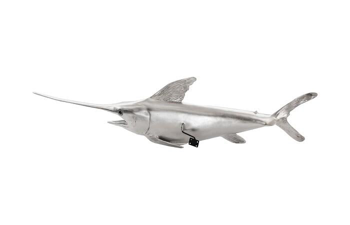 Broadbill Swordfish Fish Wall Sculpture, Resin — view 4