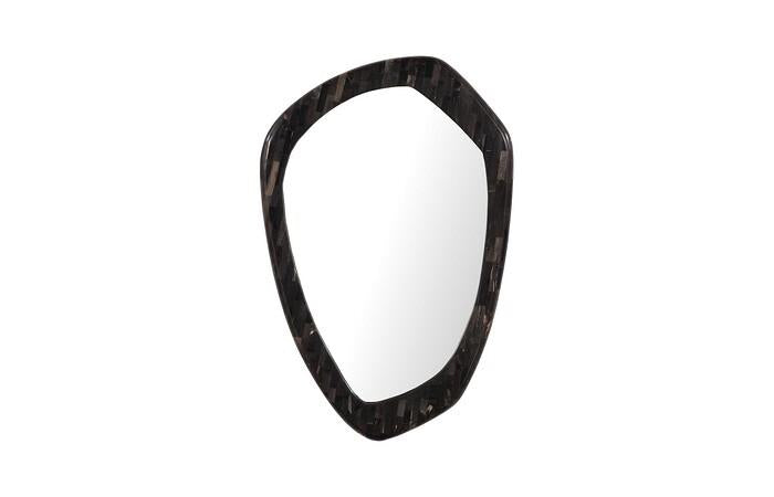 Morphic Petrified Mirror, Point, Black Frame — One Size, Black Frame