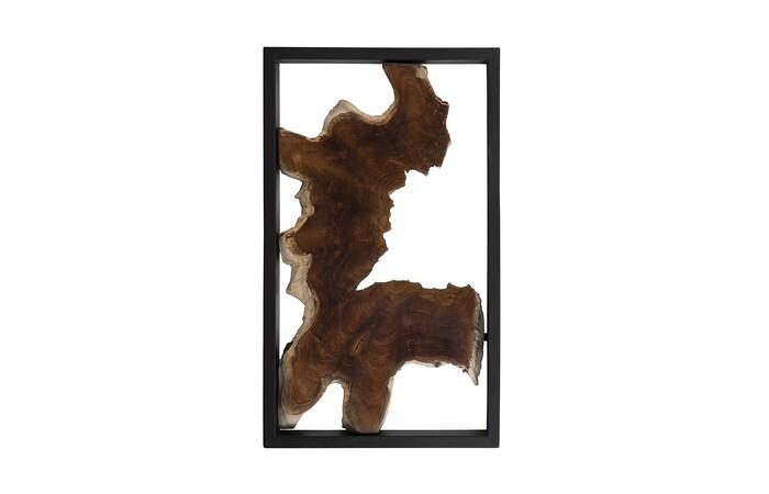 Framed Root Wall Art, Rectangle, Black — view 4