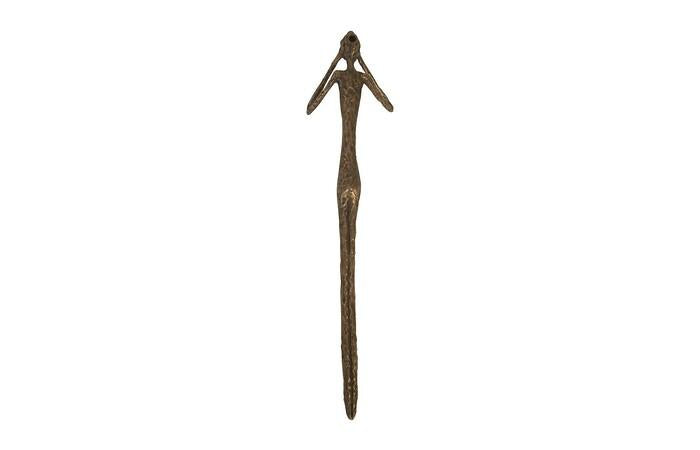 See, Speak, Hear No Evil Wall Art, Resin, Bronze, Set Of 3 — view 6