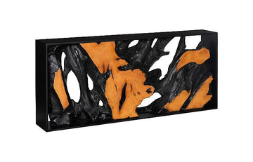 Cast Root Framed Console, Brown Consoles Phillips Collection