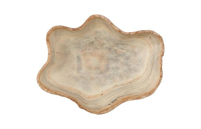 Cast Wall Onyx Bowl, Faux Finish — SM, As Shown