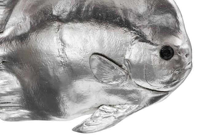 Australian Bat Fish Wall Sculpture, Resin — view 3
