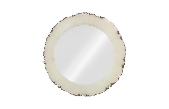 Onyx Mirror — 39x5x39"h, White