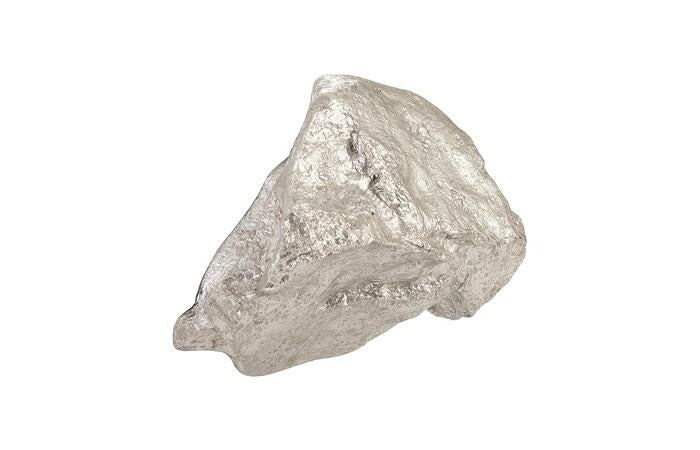 Boulder Wall Art, Silver Leaf — view 2