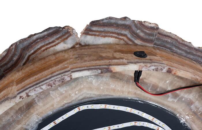 Onyx Mirror, Serpentine Beige — view 4