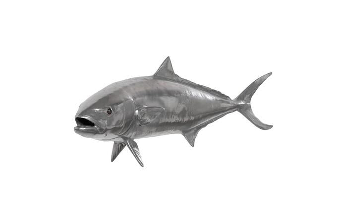 Yellow Tailed King Fish Wall Sculpture, Resin — view 6
