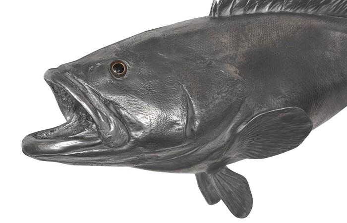Estuary Cod Fish Wall Sculpture, Resin — view 5