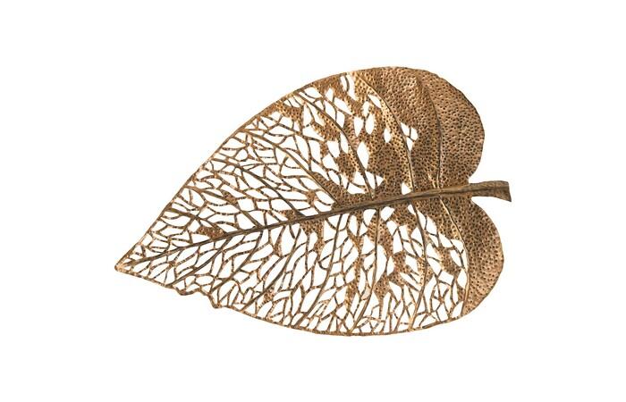 Birch Leaf Wall Art — LG, Copper