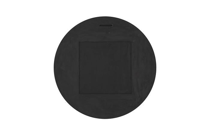 Circular Cracked Mirror, Black &amp; Gold — view 3