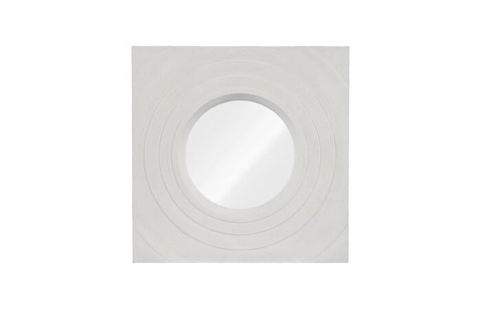 Void Mirror — One Size, White Stone