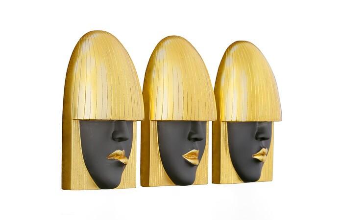 Fashion Faces Wall Art, Set of 3 — view 2