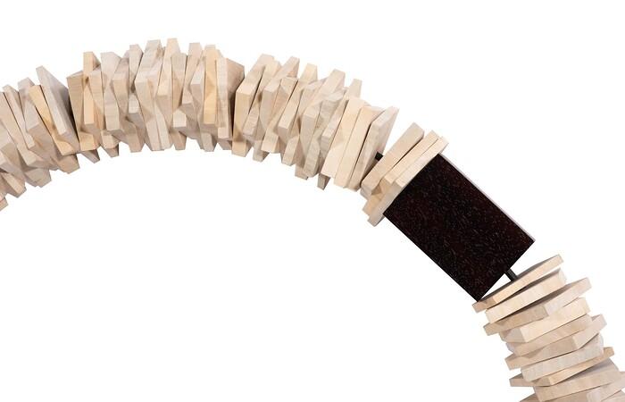 Stacked Wall Ring — view 7