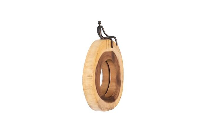 Atlas Cross Cut Mirror, Small, Full Man — view 2
