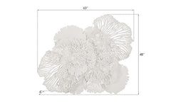 Flower Wall Art, Metal — view 30