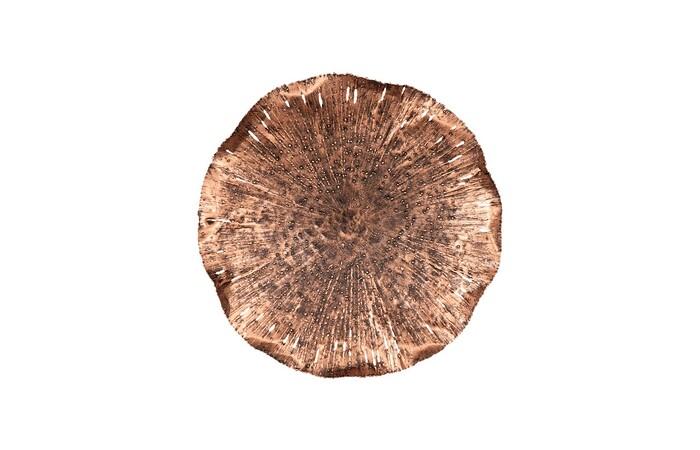 Lotus Wall Art — MD, Copper/Black