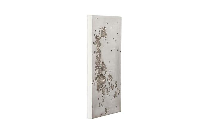 Splotch Wall Art, Rectangle, Silver Leaf — view 2