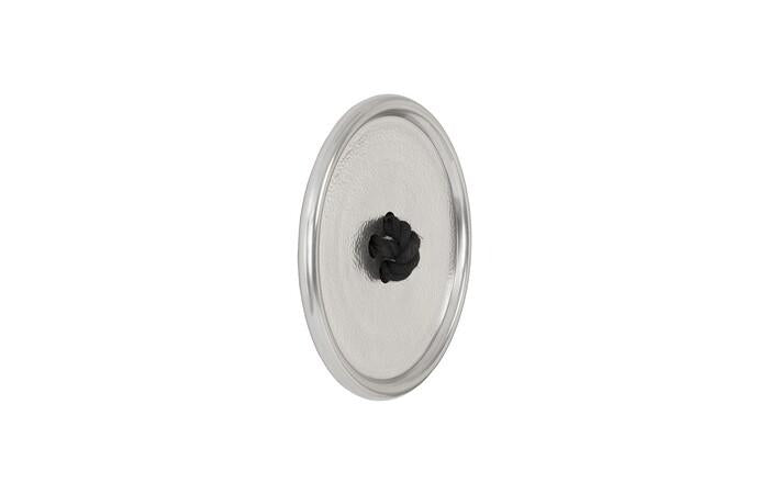 Button Wall Tile, Hammered Metal — view 2