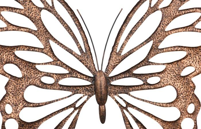 Butterfly Wall Art, Metal — view 3