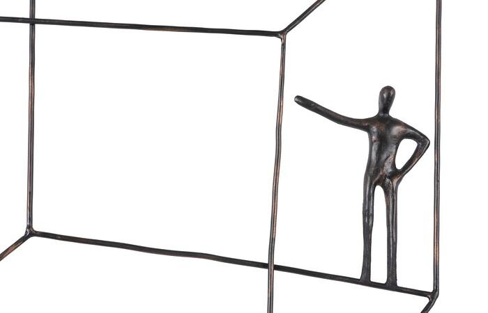 Perspective Wall Art, Square, Standing Arm Up — view 3