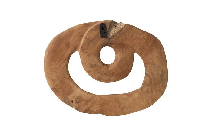 Swirl Wall Tile, Teak Wood — view 9