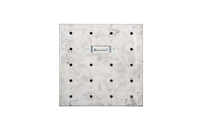 Arete Wall Tile, Stainless Steel — view 4