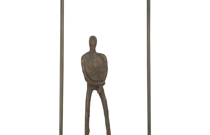 Perspective Wall Art, Square, Standing Arms Down — view 3