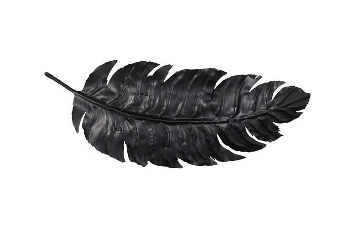 Feather Wall Decor, Metal — view 9