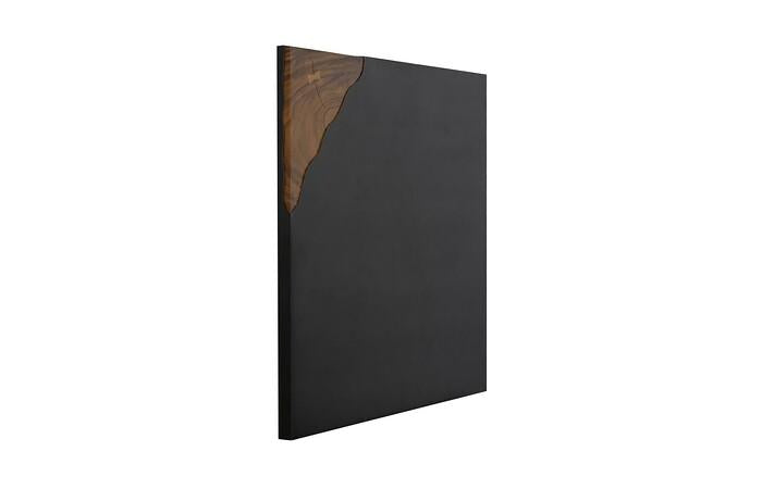 Cornered Wall Art, Natural, Iron — view 2