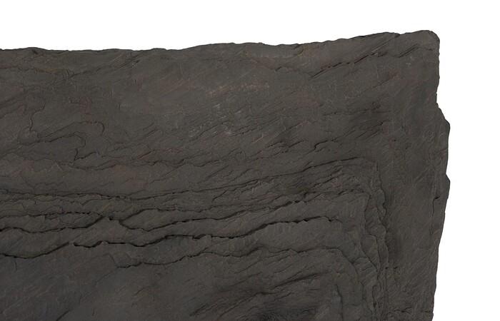 Stratified Cast Stone Wall Art, Painted Slate — view 3