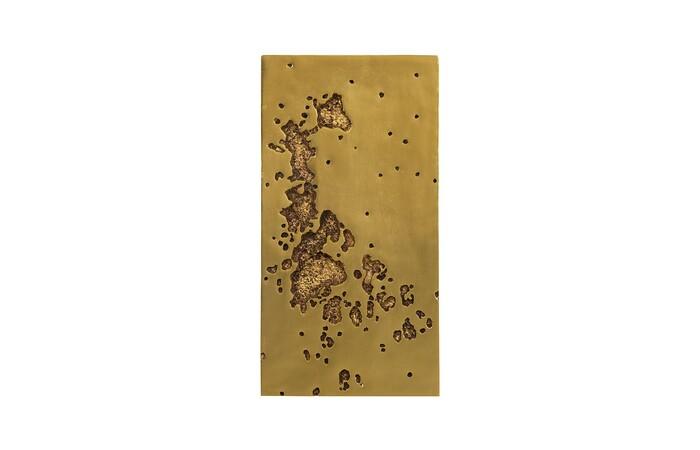 Splotch Wall Art, Rectangle, Gold Leaf — One Size, Gold Leaf