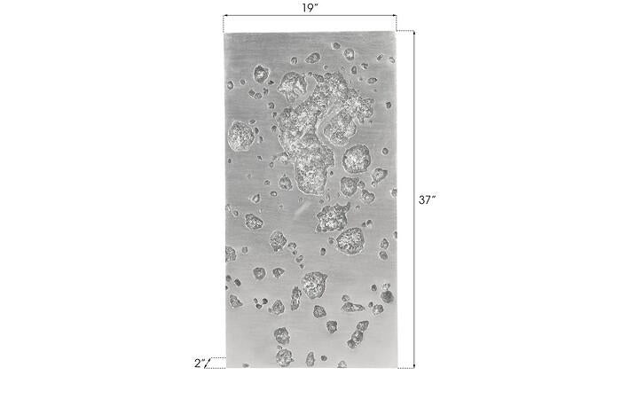 Splotch Wall Art, Rectangle, Silver Leaf — view 5