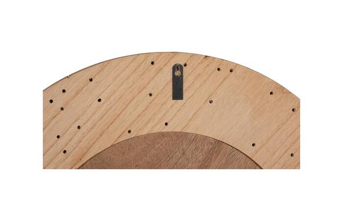 Teak Slice Round Mirror — view 4