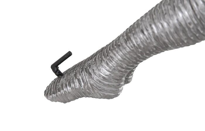 Diving Wall Sculpture, Aluminum, Small — view 4