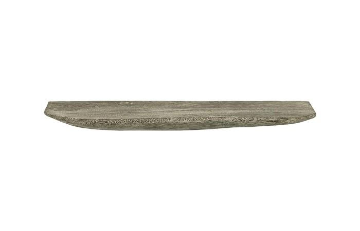 Floating Wall Shelf — Large, Gray Stone