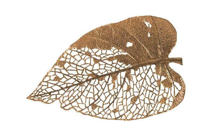 Birch Leaf Wall Art — XL, Copper