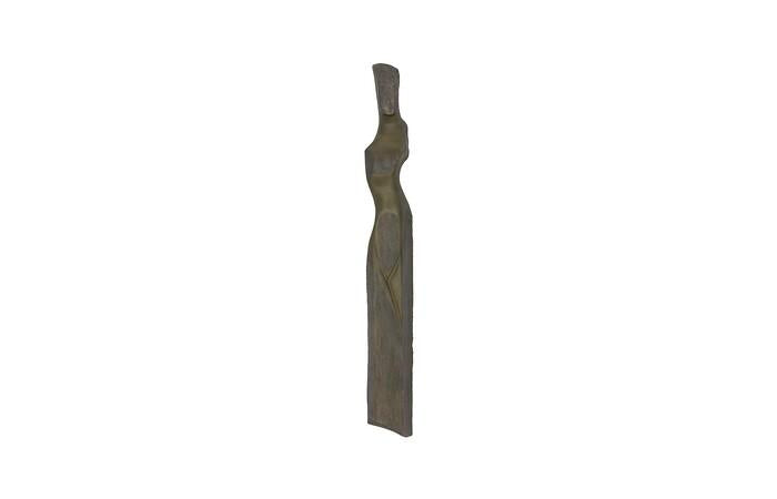 Cast Women Wall Art, E — One Size, Splinter Stone Finish