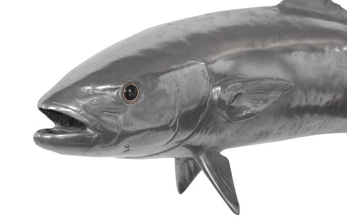 Yellow Tailed King Fish Wall Sculpture, Resin — view 7