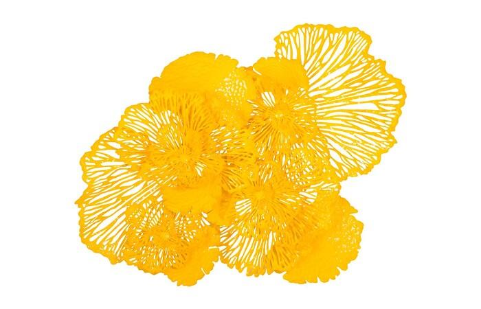 Flower Wall Art, Dandelion, Metal — Large, As Shown