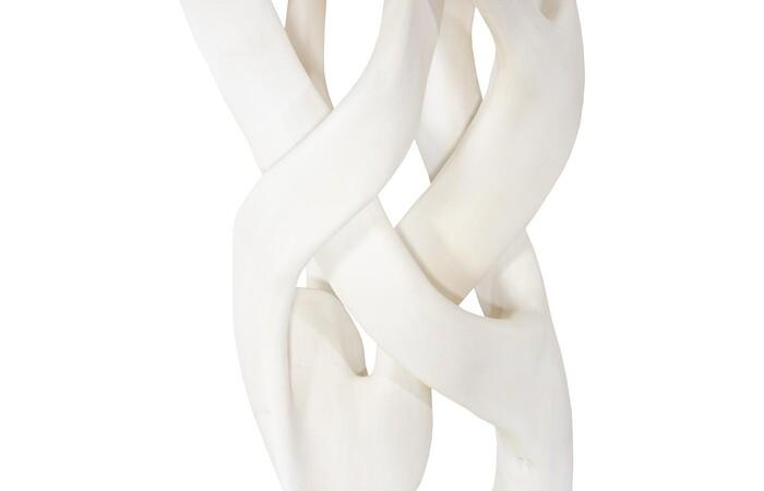 Cast Dancing Wall Sculpture, Passé, Faux Bleached — view 4