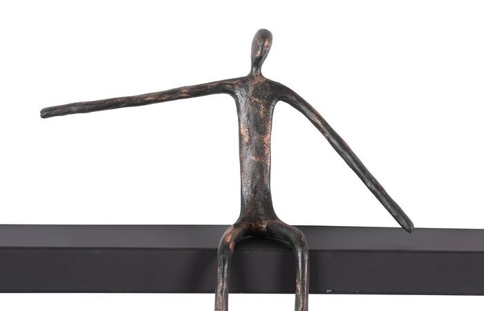 Moveable Man on Shelf, Sitting, C — view 3
