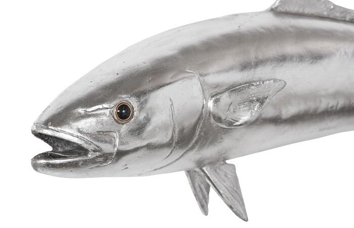 Yellow Tailed King Fish Wall Sculpture, Resin — view 3