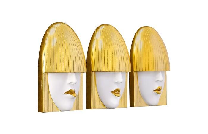 Fashion Faces Wall Art, Set of 3 — view 9