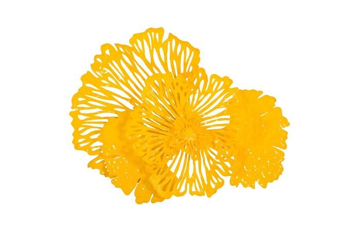 Flower Wall Art, Dandelion, Metal — Small, As Shown
