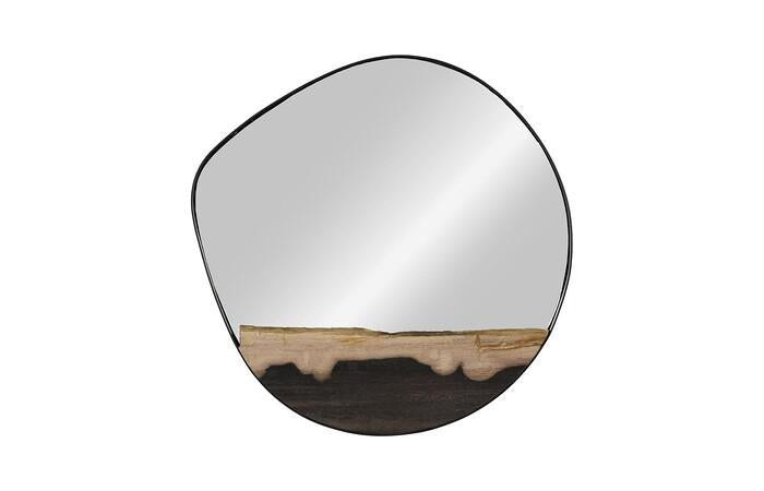 Petrified Verge Mirror — Small, As Shown