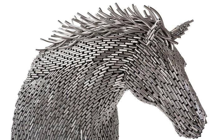 Herd of Horses Wall Sculpture C — view 3