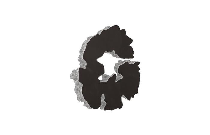 Lava Slice Wall Art, Resin, Stainless Steel — view 4