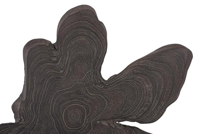 Freeform Teak Wall Slice — view 23
